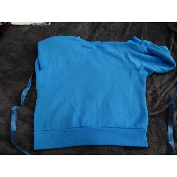 VINTAGE 80s Nike Blue Tag Full Zip Up Sweatshirt Jacket Size XL - Picture 9 of 12